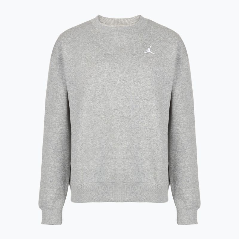 Damenpullover Jordan Brooklyn Fleece dark grey heather/white 6