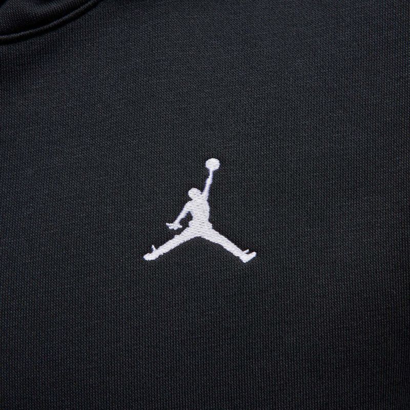 Damenpullover Jordan Brooklyn Fleece Hoodie black/white 6