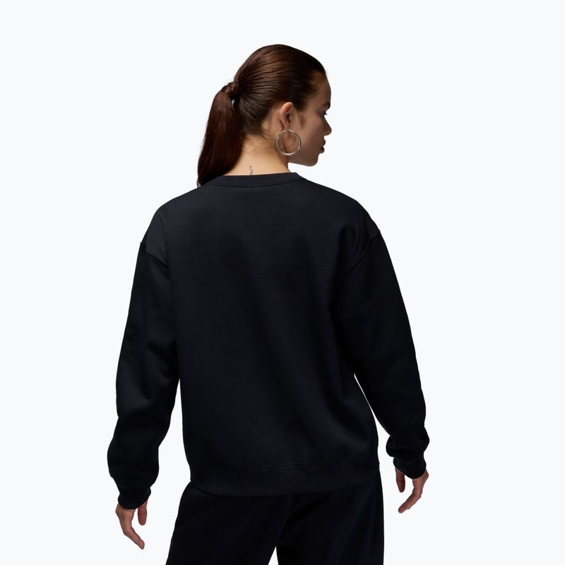 Damenpullover Jordan Brooklyn Fleece black/white 3