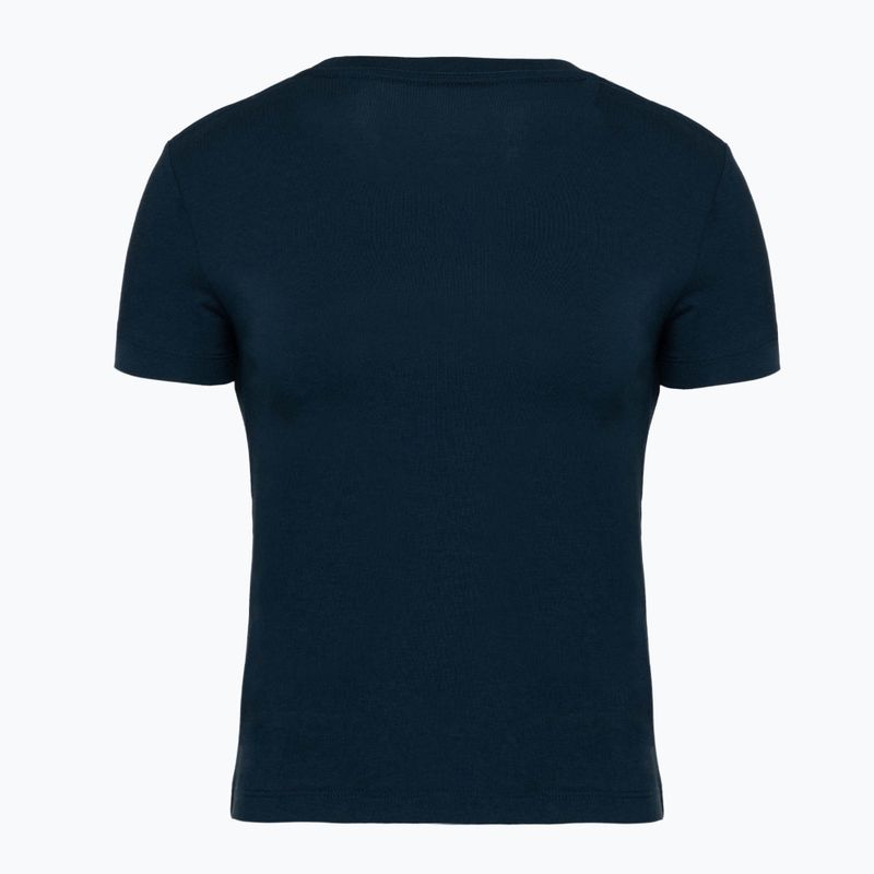 Nike Sportswear Chill Strick-T-Shirt für Damen in Marineblau 2