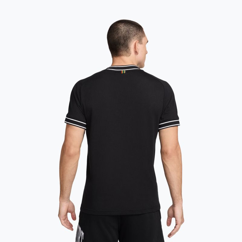 Tennisshirt Herren Nike Court Heritage black/white 3