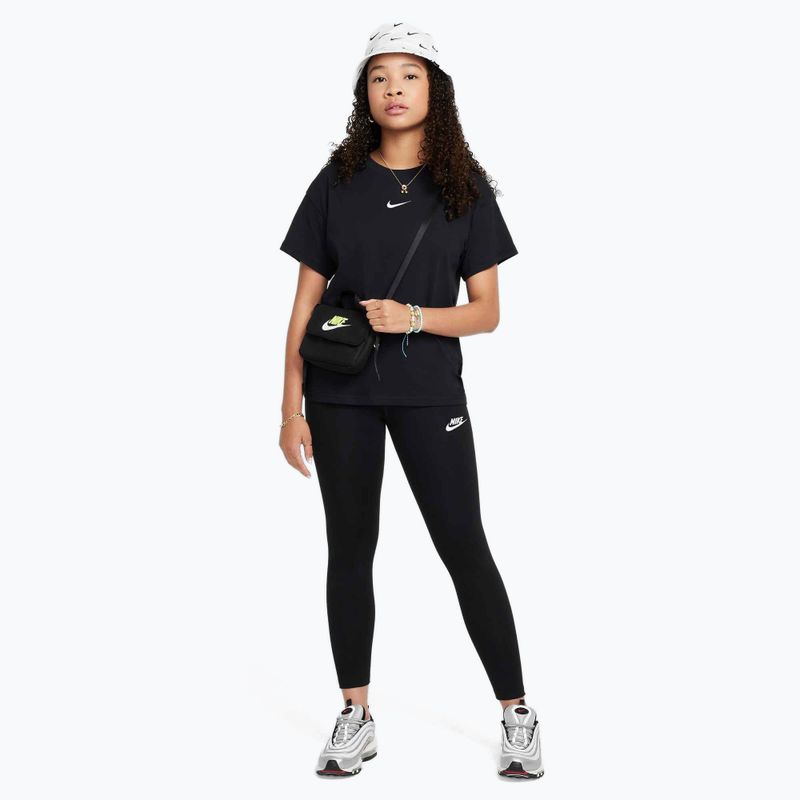 Nike Sportswear Classic High-Waisted schwarz/weiss Kinder Leggings 2