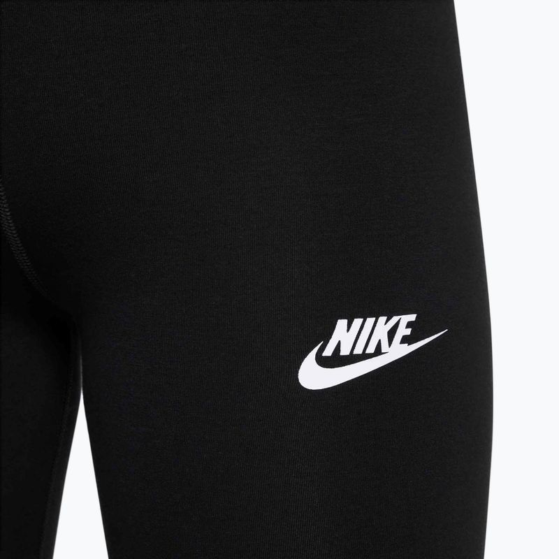 Nike Sportswear Classic High-Waisted schwarz/weiss Kinder Leggings 4