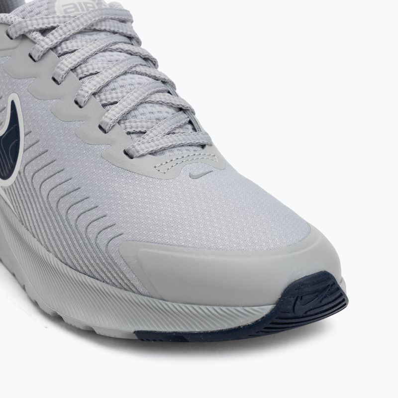 Männer Nike Air Max Nuaxis leichte Rauch grau/obsidian/cyber/weiß Schuhe 7