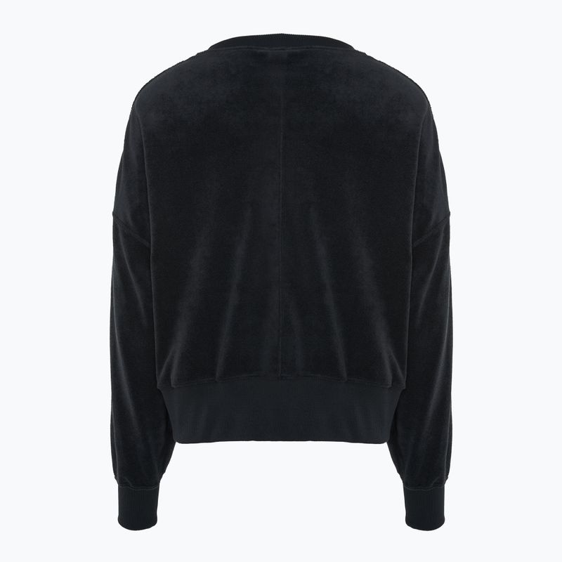 Tennis Hoodie Sweatshirt Damen Nike Court Heritage OOS black / black / flat pewter / white 2