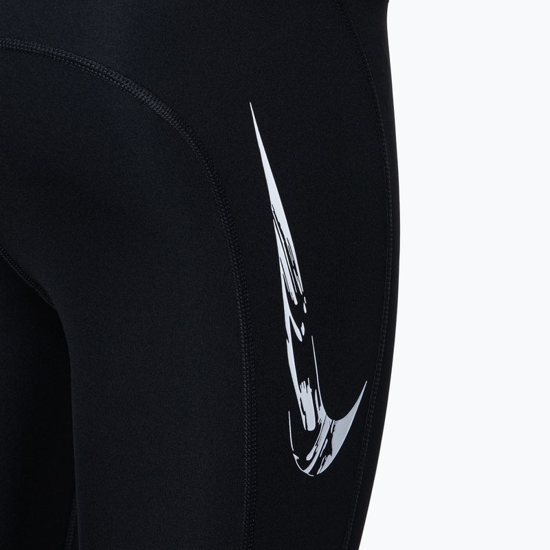 Damen Leggings Nike Fast Swoosh 7/8 black/white 5