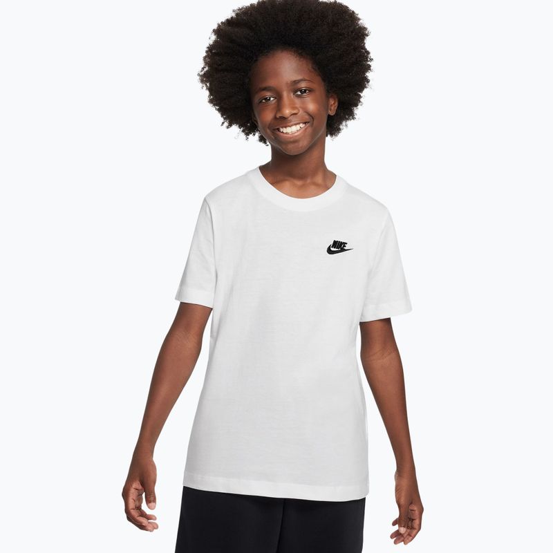 Kinder-Shirt Nike Sportswear white 5