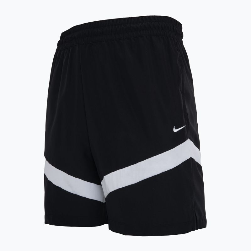 Herren Basketball-Shorts Nike Icon Dri-Fit 6" schwarz/schwarz/weiß/weiß 3