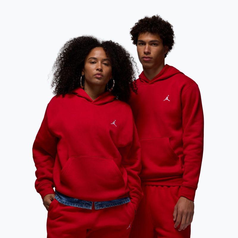 Herren Sweatshirt Nike Jordan Brooklyn Fleece gym red/white 3