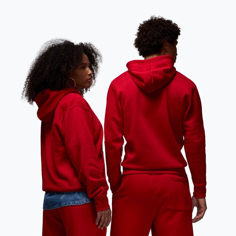 Herren Sweatshirt Nike Jordan Brooklyn Fleece gym red/white 5