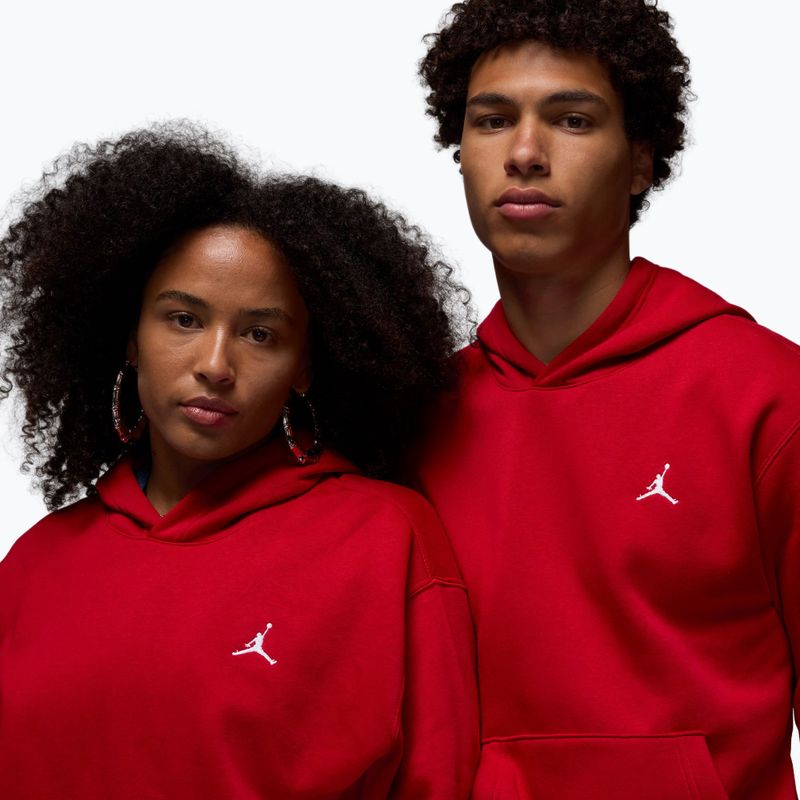 Herren Sweatshirt Nike Jordan Brooklyn Fleece gym red/white 6