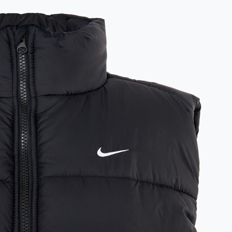 Nike Sportswear Classic Puffer Therma-Fit schwarz/weiss Damen Jacke ohne Ärmel 3