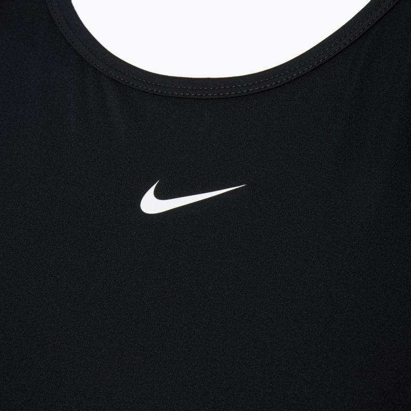 Damen Trainingstank Nike Pro Dri-Fit schwarz/weiss 4