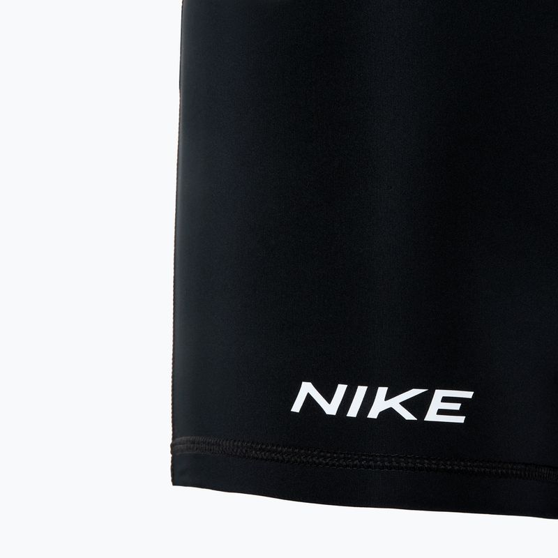 Trainings Shorts Damen Nike Pro Mid Rise 3" black/iron grey/white/white 4
