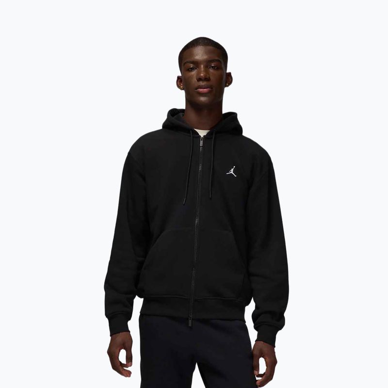 Herren-Fleecejacke Nike Jordan Brooklyn Fleece Full Zip black/white