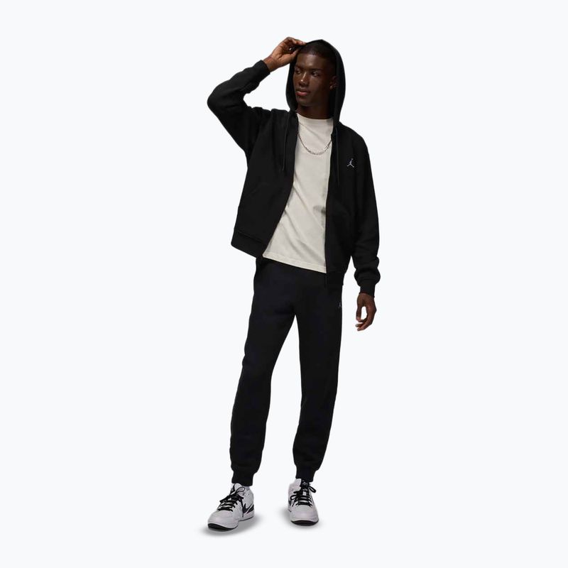 Herren-Sweatshirt Jordan Brooklyn Fleece Full Zip black/white 2