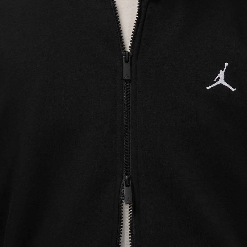 Herren-Sweatshirt Jordan Brooklyn Fleece Full Zip black/white 6