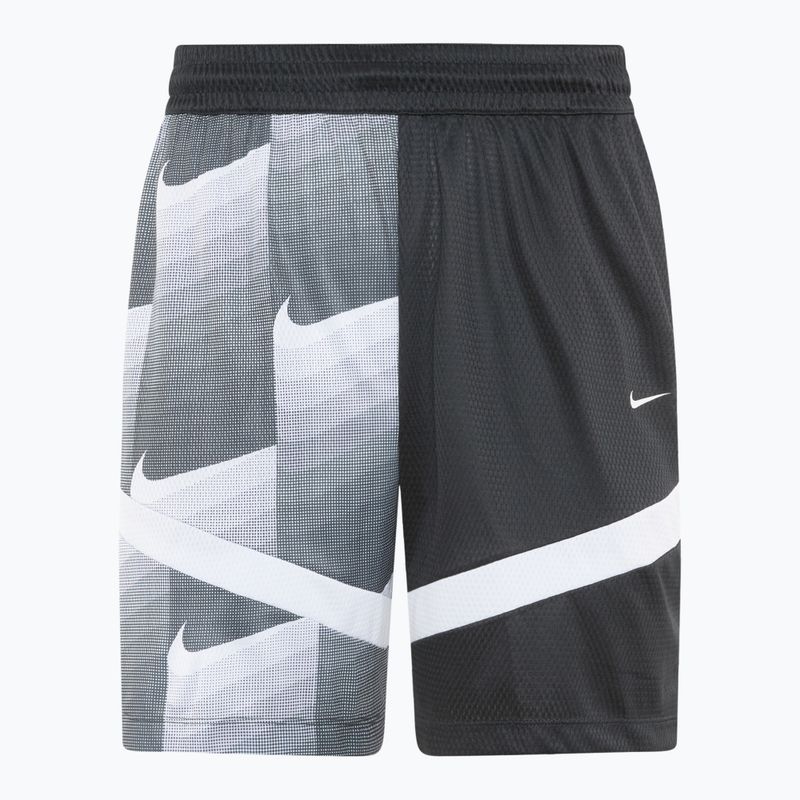 Nike Icon Dri-Fit 8" Herren Basketball-Shorts schwarz/weiß/weiß