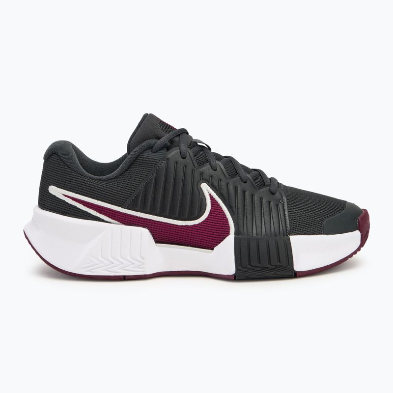 Tennisschuhe Herren Nike GP Challenge Pro dark smoke grey/ black/ photon dust/ sangria 2
