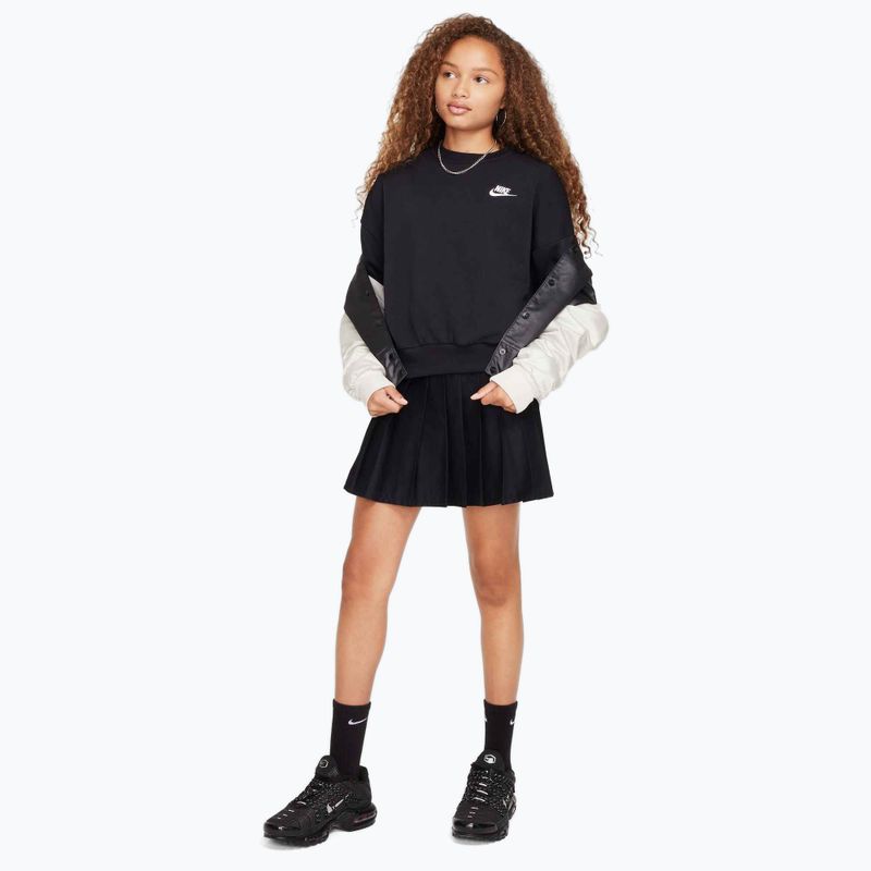 Nike Sportswear Club Fleece schwarz/weiss Kinder Sweatshirt 2