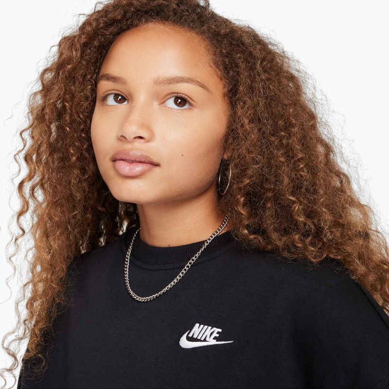 Nike Sportswear Club Fleece schwarz/weiss Kinder Sweatshirt 4