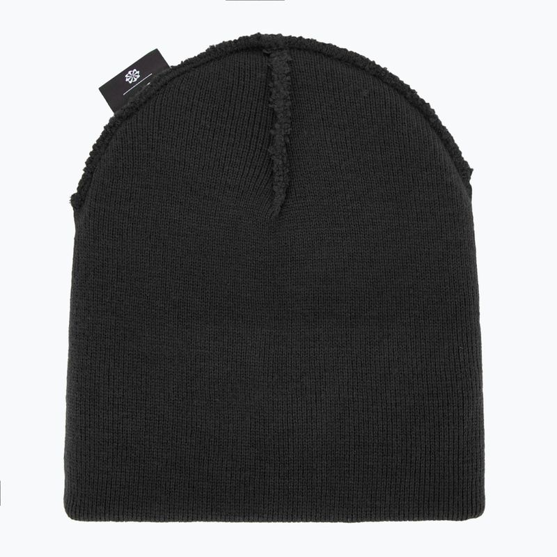 Kinder-Wintermütze Nike Peak schwarz/weiss 4