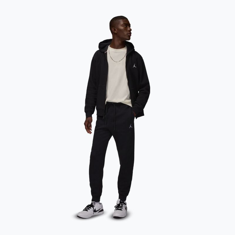 Herrenhose Nike Jordan Brooklyn Fleece black/white 3