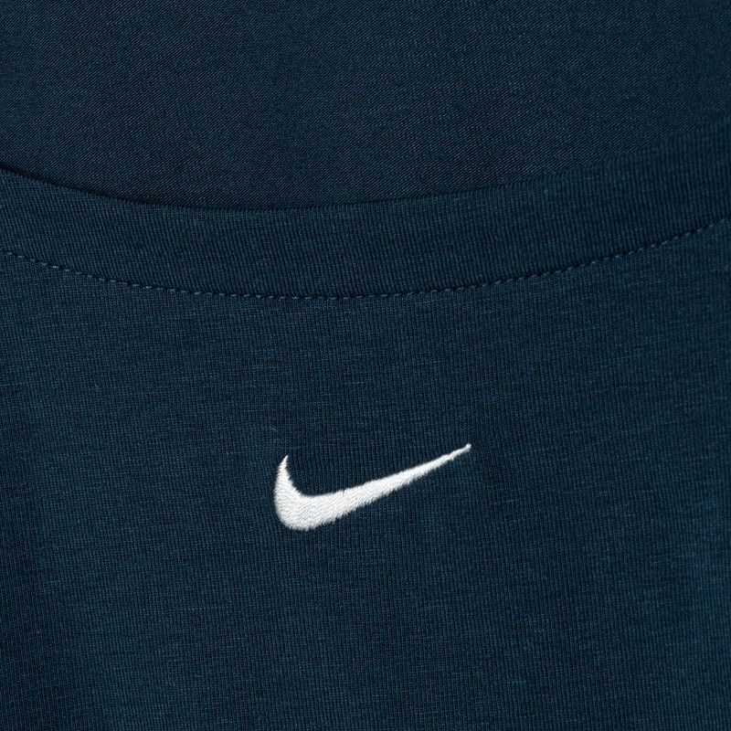 Nike Sportswear Chill Strick-T-Shirt für Frauen Marineblau/Segel 3