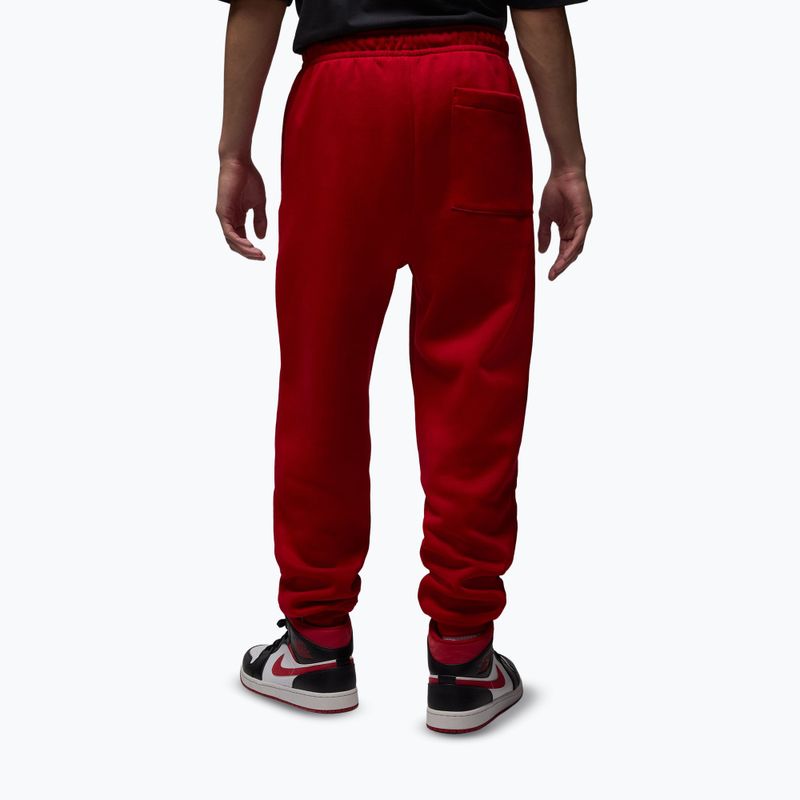 Herrenhose Jordan Brooklyn Fleece gym red/white 3