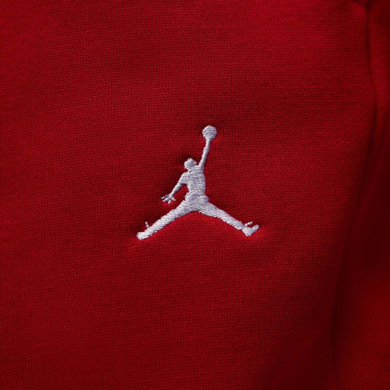 Herrenhose Nike Jordan Brooklyn Fleece gym red/white 5