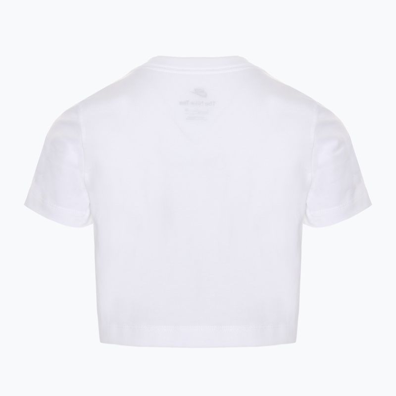 Nike Sportswear Cropped weißes Kinder-T-Shirt 2