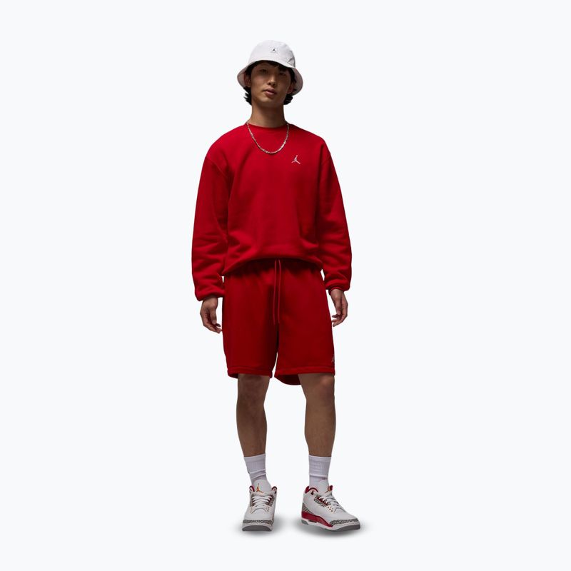 Herrenpullover Jordan Brooklyn Fleece Crew gym red/white 2