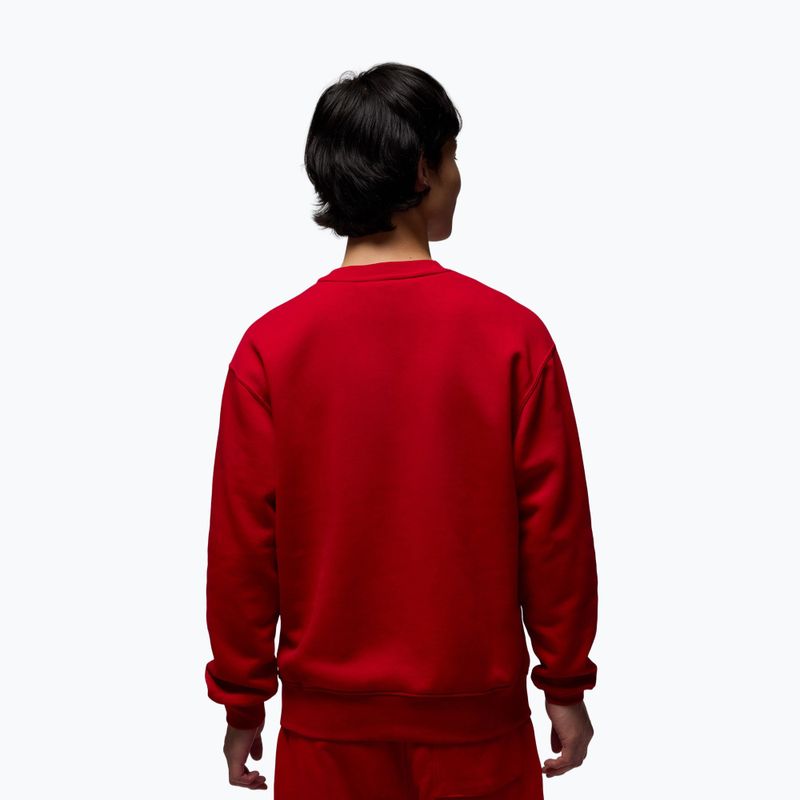 Herrenpullover Jordan Brooklyn Fleece Crew gym red/white 3