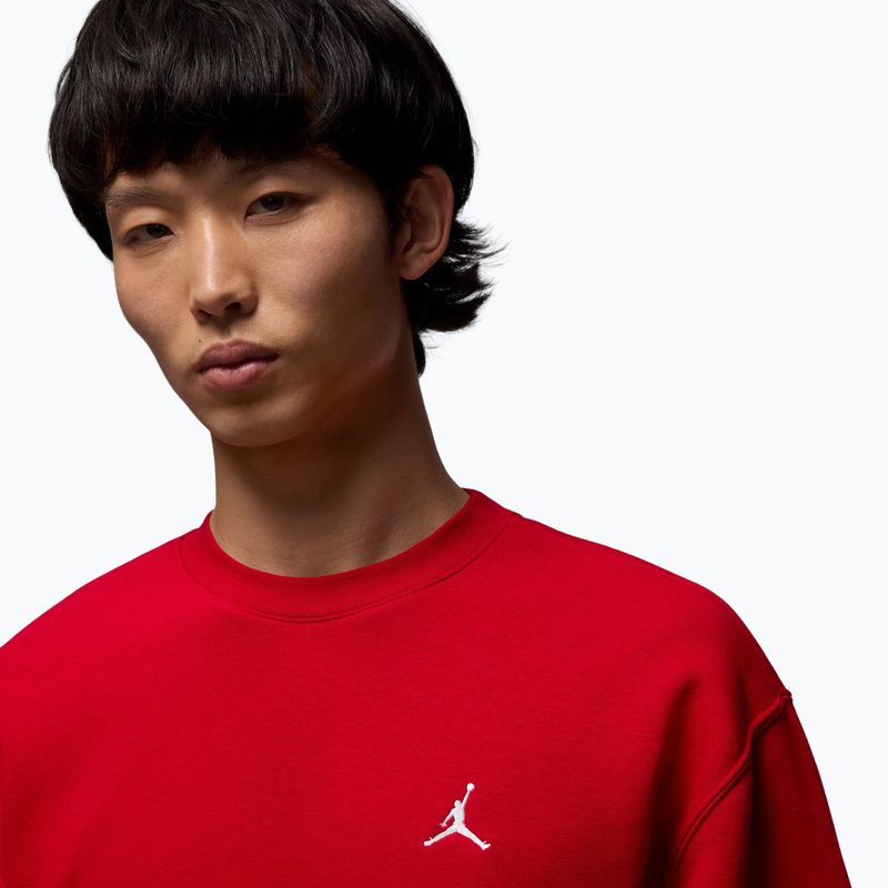 Herrenpullover Jordan Brooklyn Fleece Crew gym red/white 4