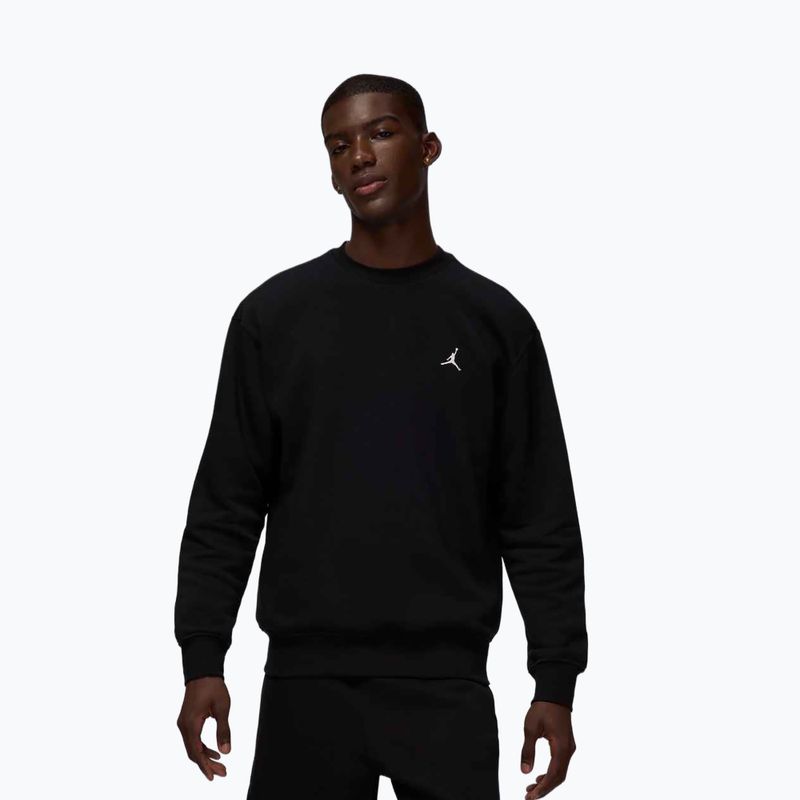 Herrenpullover Jordan Brooklyn Fleece Crew black/white