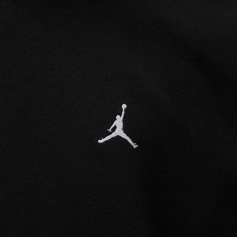 Herrenpullover Jordan Brooklyn Fleece Crew black/white 5