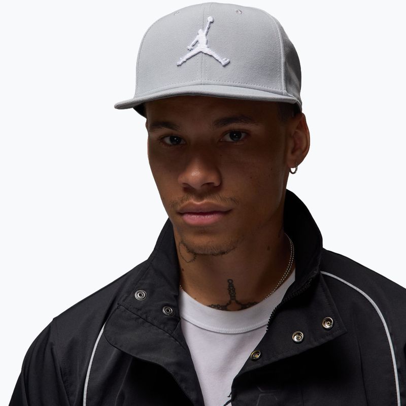 Basecap Nike Jordan Jumpman Pro light smoke grey/smoke grey/white 9