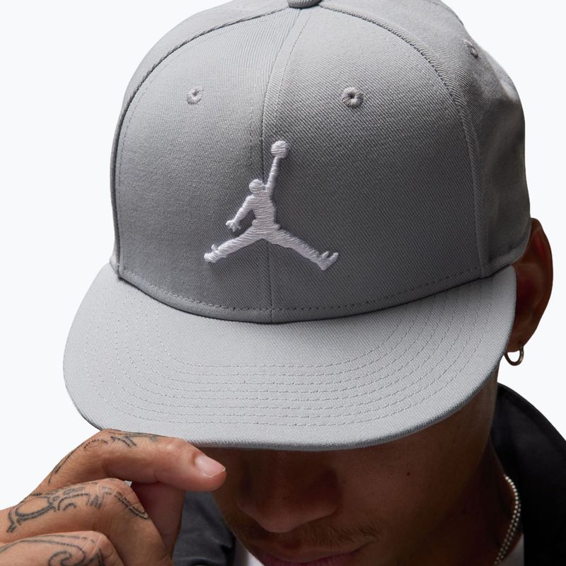 Basecap Nike Jordan Jumpman Pro light smoke grey/smoke grey/white 12