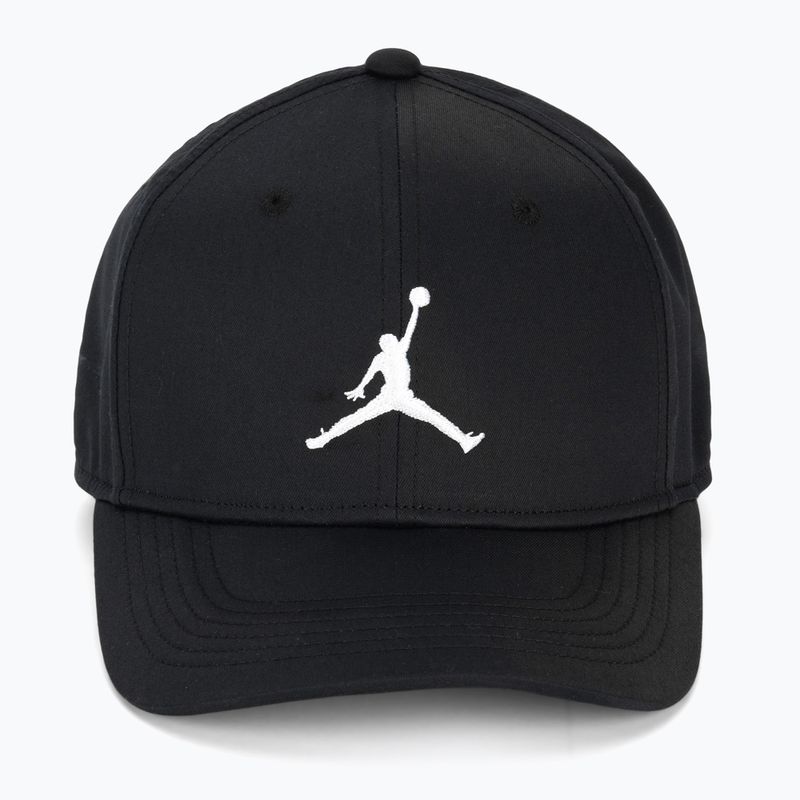 Basecap Nike Jordan Rise Structured Curved-Bill black/white 2