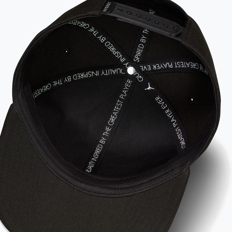 Basecap  Jordan Rise Structured Curved-Bill black/white 7