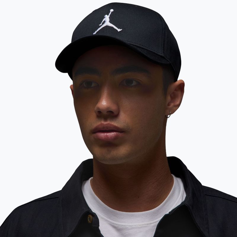 Basecap  Jordan Rise Structured Curved-Bill black/white 8