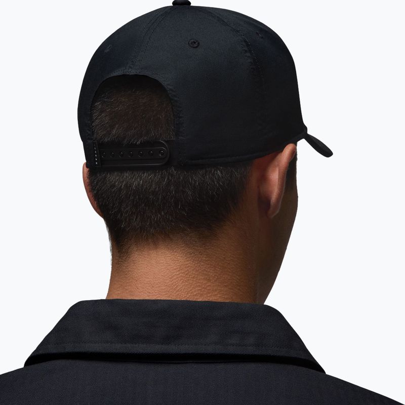 Basecap  Jordan Rise Structured Curved-Bill black/white 11