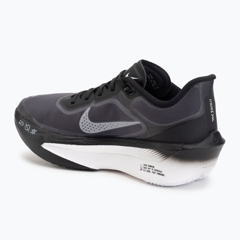 Damen-Laufschuhe Nike Zoom Fly 6 black/light smoke grey/white 3