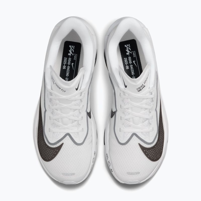 Laufschuhe für Damen Nike Zoom Fly 6 white/smoke grey/metallic silver/black 4
