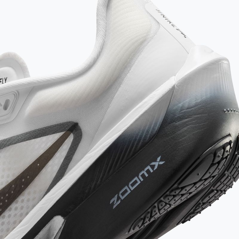 Laufschuhe für Damen Nike Zoom Fly 6 white/smoke grey/metallic silver/black 9