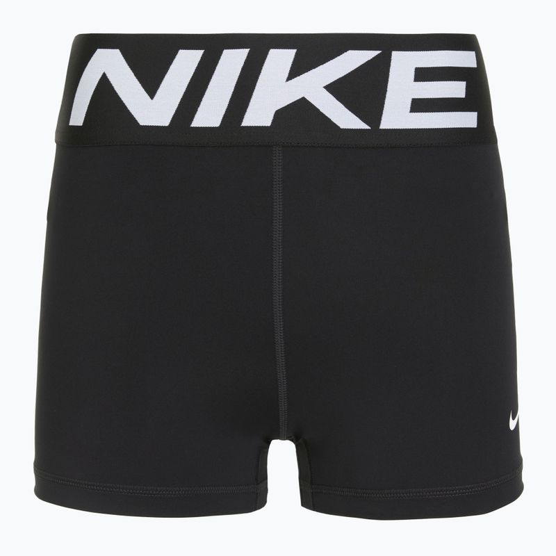 Damen-Shorts Nike Pro Sculpt High Waisted 3" Biker schwarz/weiß 6