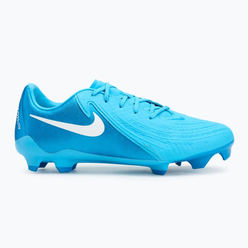 Fußballschuhe Nike Phantom GX II Academy FG/MG blue fury/white 2