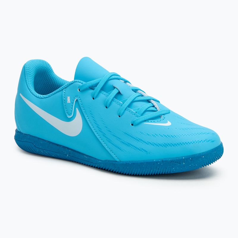 Fußballschuhe Kinder Nike Phantom GX II Club IC blue fury/white