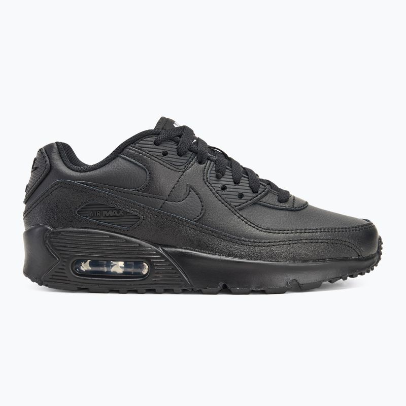 Nike Air Max 90 Kinderschuhe schwarz/schwarz/weiß/schwarz 2