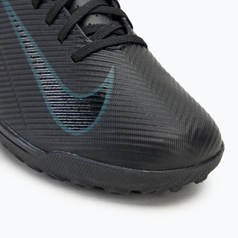 Kinder-Fußballschuhe Nike Mercurial Vapor 16 Club TF schwarz/tief dschungel/schwarz